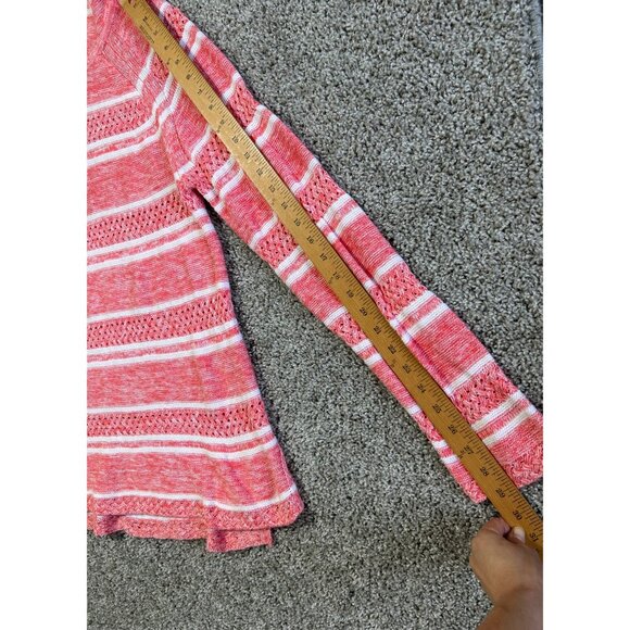 Tommy Bahama Women's M Anacapa Marled Knit Linen Blend Hoodie - Picture 8 of 12